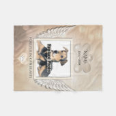 Polaire Couverture de chien pour animal de compagnie Memor (Devant (Horizontal))