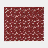 Polaire Couverture de chiot de Terre-Neuve de couverture (Devant (Horizontal))