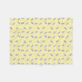 Polaire Couverture de chipies KiniArt Corgi (Devant (Horizontal))