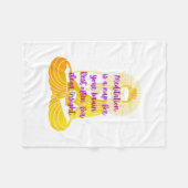 Polaire Couverture de citations douillettes de BuddhaToday (Devant (Horizontal))