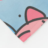 Polaire couverture de cochons volants (Coin)