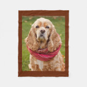 Polaire Couverture de cocker (Devant)