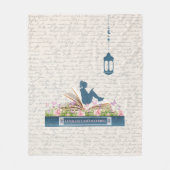Polaire Couverture de coin de lecture pour bibliophile con (Devant)