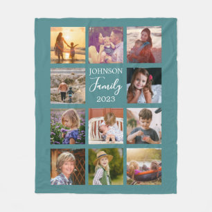 Polaire Couverture de collage de photos de famille sarcell