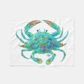 Polaire Couverture de crabe bleu (Devant (Horizontal))