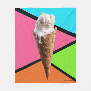 Polaire Couverture de crème glacée