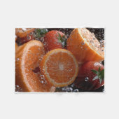 Polaire Couverture de décoration ADOM Fresh Citrus Splash (Devant (Horizontal))