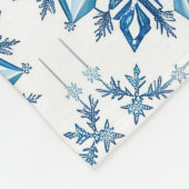 Polaire ❄️ Couverture de décoration intérieure hivernale c (Coin)
