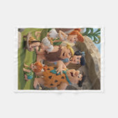 Polaire Couverture de dessin animé classique ADOM Caveman (Devant (Horizontal))
