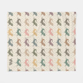 Polaire Couverture de dragon à oreilles, Lover en Reptile  (Devant (Horizontal))