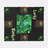 Polaire Couverture de fermeture à quatre feuilles Lucky (Devant (Horizontal))