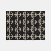 Polaire Couverture de Fleur De Lis Fleece (Devant (Horizontal))