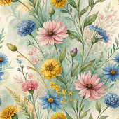 Polaire Couverture de fleurs sauvages inspirées par Boho d