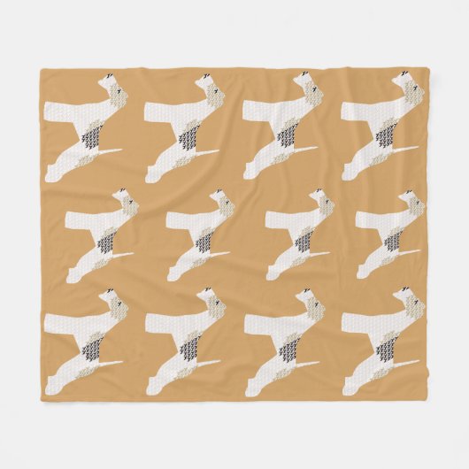 Polaire Couverture de Fox Terrier de fil (Devant (Horizontal))