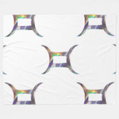 Polaire couverture de gemini hologramme (Devant (Horizontal))
