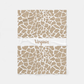 Polaire Couverture De Giraffe Pour Bébés, Enfants Et Adult