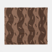 Polaire Couverture de glace au chocolat fondue (Devant (Horizontal))