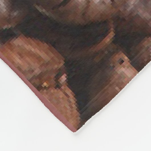 Polaire Couverture de grain de café (Coin)