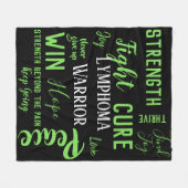 Polaire Couverture de guerrier de lymphome (Devant (Horizontal))