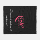 Polaire Couverture de guerriers de mèche d'équipe (Devant (Horizontal))