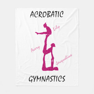 Polaire Couverture de gymnastique acrobatique avec jusqu'à