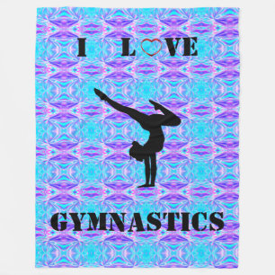 Polaire Couverture de gymnastique pour filles
