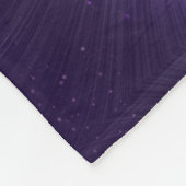 Polaire Couverture de gymnastique violet et bleu clair. (Coin)