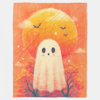 Polaire Couverture de Halloween mignonne et confortable