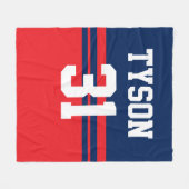 Polaire Couverture de hockey personnalisée (Devant (Horizontal))