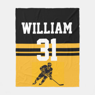 Polaire Couverture de hockey personnalisée