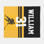 Polaire Couverture de hockey personnalisée (Devant (Horizontal))