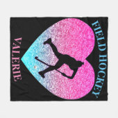 Polaire Couverture de hockey sur gazon pour filles avec no (Devant (Horizontal))