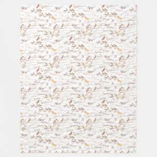 Polaire Couverture de jardin de mauvaises herbes marron en