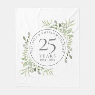 Polaire Couverture de jardin fleuri pour les 25 ans de mar