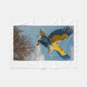 Polaire Couverture de jet ADOM Premium Aigle Majestueux (Devant (Horizontal))