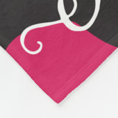 Polaire Couverture de jet d'ouatine de grognement de (Coin)