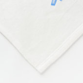 Polaire Couverture de jet en fleece à motif de flocon de n (Coin)