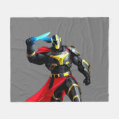 Polaire Couverture de jet vibrant de chevalier (Devant (Horizontal))