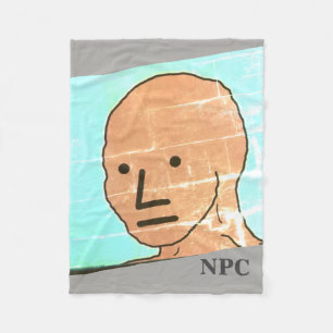 Polaire Couverture de jeu de jeu d'amusement de NPC MEME