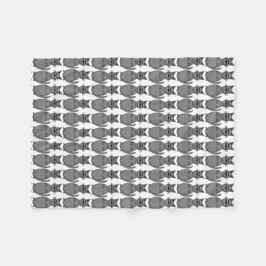 Polaire Couverture de Kitty (Devant (Horizontal))