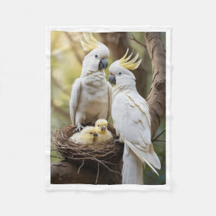 Polaire Couverture de la famille des cacatoès Art faunique