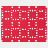 Polaire couverture de la fête du canada (Devant (Horizontal))