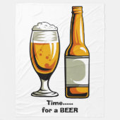 Polaire Couverture de la flotte de bière d'artisanat (Devant)