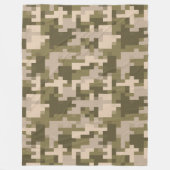 Polaire Couverture de la flotte de camouflage numérique ka (Devant)