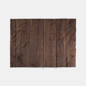 Polaire Couverture de la flotte de céréales en bois rustiq (Devant (Horizontal))