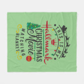 Polaire Couverture de la flotte de cinéma de Noël de Hallm (Devant (Horizontal))