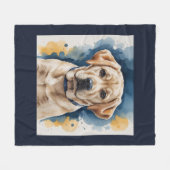Polaire Couverture de la flotte de marionnettes Labrador (Devant (Horizontal))
