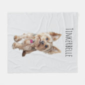 Polaire Couverture de la flotte photo pour animaux de comp (Devant (Horizontal))