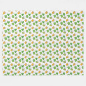 Polaire Couverture de la flotte St. Patrick's Day (Devant (Horizontal))