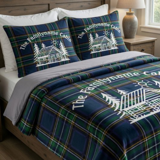 Polaire Couverture de lancer personnalisée Cabine conforta